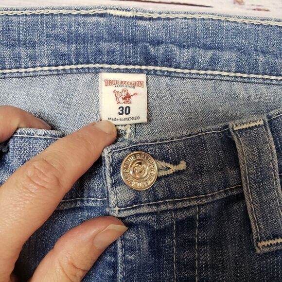 True religion slim straight jeans 30 - Picture 10 of 12